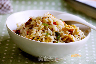 #信任之美#田园炒饭的做法步骤:8