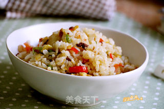 #信任之美#田园炒饭的做法步骤:9