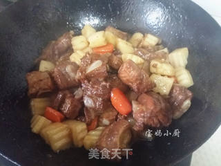 #信任之美# 排骨烧土豆的做法步骤：13