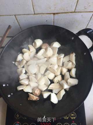 #信任之美#蚝油肉末杏鲍菇的做法步骤：5