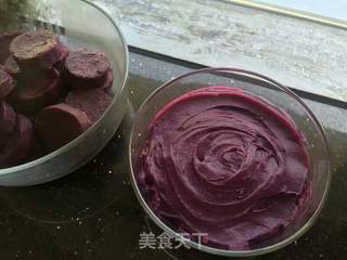 【芝士焗番薯】 甜甜蜜蜜,香糯柔软味道还不错的做法步骤:3