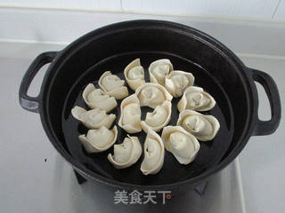 #信任之美#鸡蛋煎馄饨的做法步骤:5