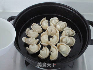 #信任之美#鸡蛋煎馄饨的做法步骤:6