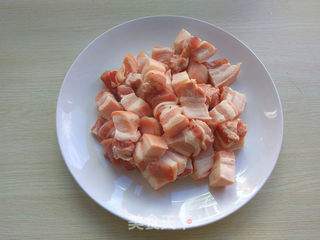 #信任之美#猪肉炖粉条的做法步骤:2