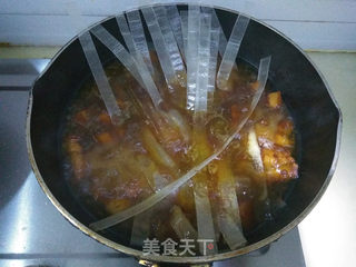 #信任之美#猪肉炖粉条的做法步骤:8