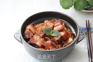 #信任之美#猪肉炖粉条的做法步骤:9