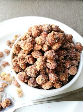 #信任之美# 自制馋嘴小零食——怪味花生的做法步骤:12