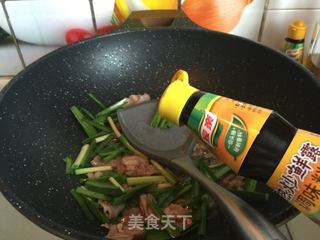 #信任之美#青蒜炒肉片的做法步骤：7