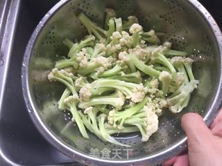 #信任之美#干锅花菜的做法步骤：3