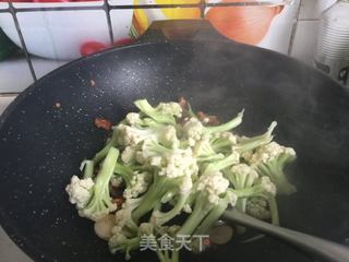 #信任之美#干锅花菜的做法步骤：6