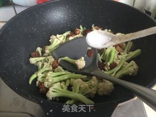 #信任之美#干锅花菜的做法步骤：7