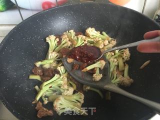 #信任之美#干锅花菜的做法步骤：8