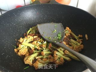#信任之美#干锅花菜的做法步骤：9