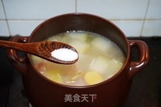 冬瓜排骨黄豆汤的做法步骤:11