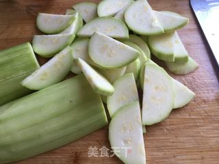 #信任之美#西葫芦炒鸡片的做法步骤：3