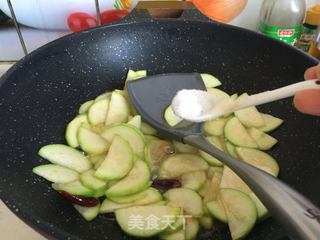 #信任之美#西葫芦炒鸡片的做法步骤：8