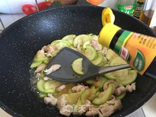 #信任之美#西葫芦炒鸡片的做法步骤：10