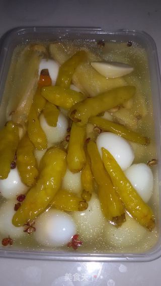 #信任之美#泡椒鹌鹑蛋的做法步骤:5