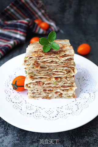#信任之美#【千层肉饼】的做法步骤:17