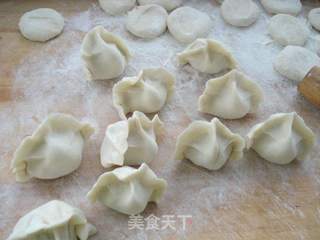 #信任之美#蟹黄萝卜饺子的做法步骤：5