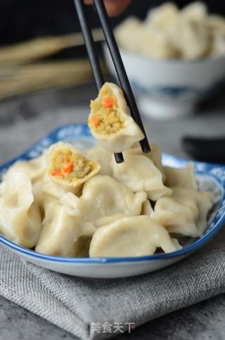 #信任之美#蟹黄萝卜饺子的做法步骤：8