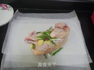#信任之美#盐焗鸡的做法步骤：7