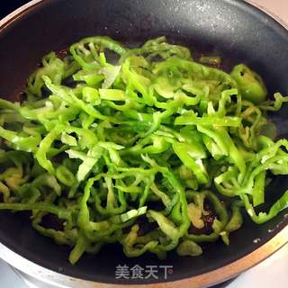 #信任之美#青椒炒鸡蛋的做法步骤:6