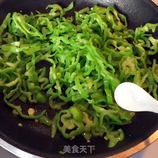 #信任之美#青椒炒鸡蛋的做法步骤:7