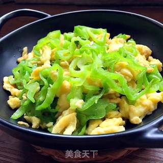 #信任之美#青椒炒鸡蛋的做法步骤:10