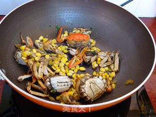 #信任之美#蟹炒饭的做法步骤:5