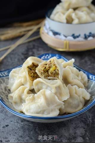#信任之美#萝卜木耳饺子的做法步骤：7