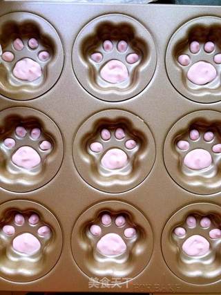 #信任之美#猫爪蛋糕的做法步骤:9