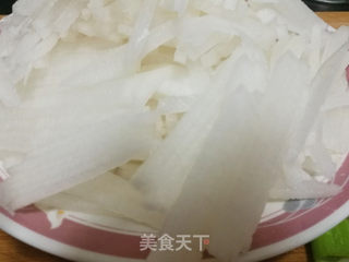 ＃信任之美＃萝卜丝汆肉丸汤的做法步骤：1