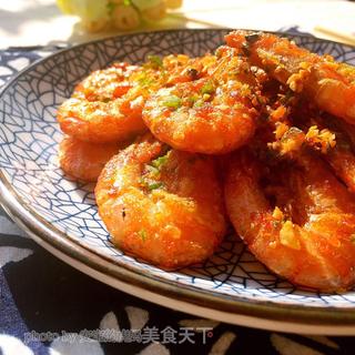 酥脆椒盐虾的做法步骤:13