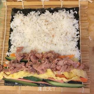 #信任之美#紫菜包饭的做法步骤:8