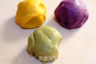 #信任之美#巧克力味桃山皮月饼的做法步骤:8