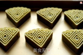 #信任之美#巧克力味桃山皮月饼的做法步骤:12