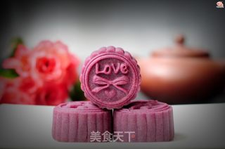 #信任之美#巧克力味桃山皮月饼的做法步骤:15