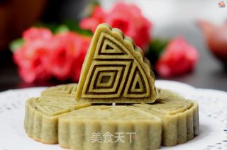 #信任之美#巧克力味桃山皮月饼的做法步骤:17