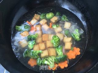 #信任之美#鲜蔬鱼豆腐奶白汤的做法步骤:4