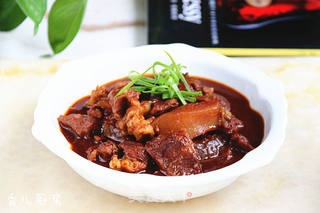 #信任之美#茄汁陈皮牛筋的做法步骤:12