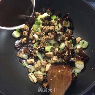 #信任之美#宫保鸡丁的做法步骤:8