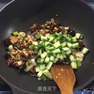 #信任之美#宫保鸡丁的做法步骤:9
