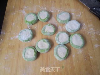 #信任之美#翡翠大白菜肉馅饺子的做法步骤:20