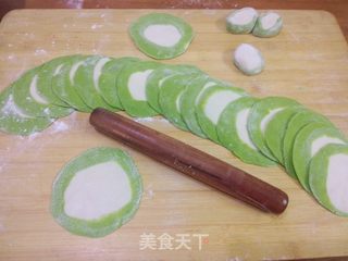 #信任之美#翡翠大白菜肉馅饺子的做法步骤:21