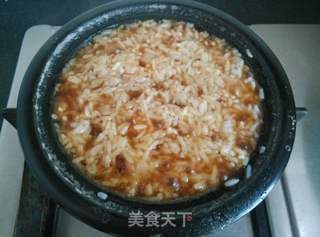 #信任之美#广味腊肠煲仔饭的做法步骤：6