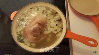 #信任之美#德国味道之煮猪脚的做法步骤：3