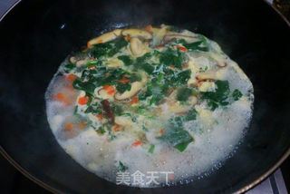 #信任之美#芙蓉鲜蔬汤的做法步骤:5