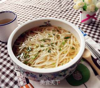 #信任之美#简单阳春面~给他/她做一碗温情的面的做法步骤:7