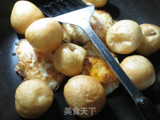 ＃信任之美＃油面筋烧荷叶蛋的做法步骤：3
